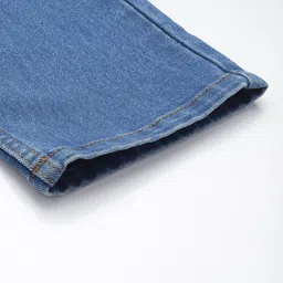 WROGN Men Slim Fit Heavy Fade Stretchable Jeans image 4