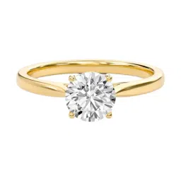 SHINE ETERNAL Lab Grown 14k (585) Yellow Gold Rings for Women-image-78