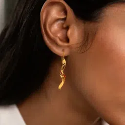 Shaya Forged by Challenges Earrings in Gold Plated 925 Silver-picture-13