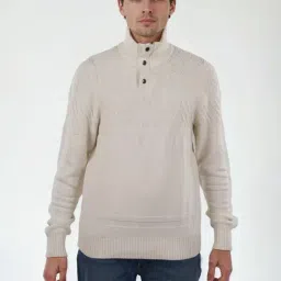 celio Celio* Off White Regular Fit Sweater-picture-19