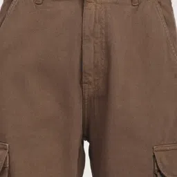 R&B Brown Denim Relaxed Fit High Rise Jeans image 4
