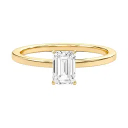SHINE ETERNAL Lab Grown 14k (585) Yellow Gold Rings for Women-image-90