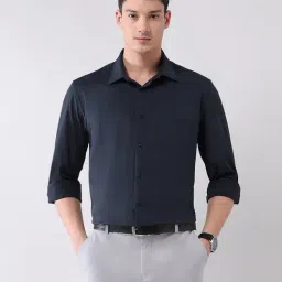 AD by Arvind Navy Regular Fit Shirt-picture-14