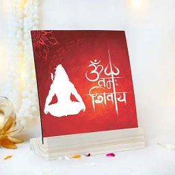 FNP Red Mdf Lord Shiva Printed Photo Frame-picture-11