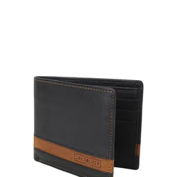 HIROSHI Men Leather Two Fold Wallet image 3