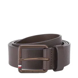 Tommy Hilfiger Horsens Brown Leather Waist Belt for Men-image-88