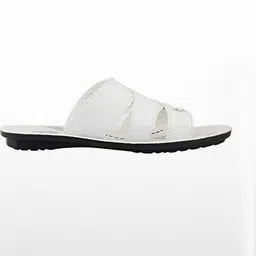 PU-PINE Men Casual White Flip Flops image 2