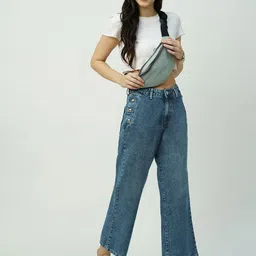 Kraus Jeans Women Wide Leg High-Rise Jeans image 3