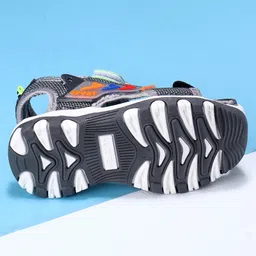 Cute Walk by Babyhug Sandals With Velcro closure - Grey image 5