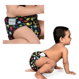 Dumbledo One Size Cloth Diaper with Hemp & Cotton Pad/Insert - Leak-Proof, Stylish, Superior Absorbency - Adjustable For 3 Months to 3 Years, Pack of 3 image 5