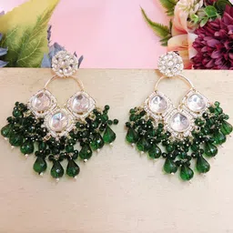 VATSALYA creation Gold-Plated Alloy Earrings-picture-26