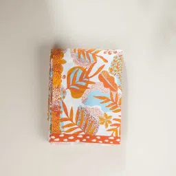 freedom tree Panai Pure Cotton Orange Double Bedcover image 3