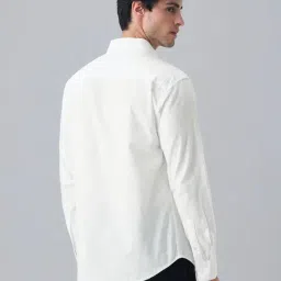 The Souled Store Pristine Cotton Linen Shirt image 2