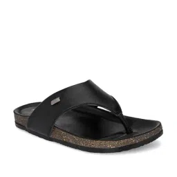 Shences Men's Black Thong Sandals-picture-13