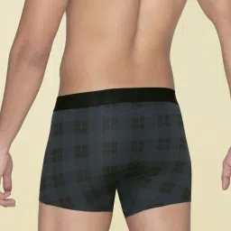 XYXX Multicolored Regular Fit Checks Trunks - Pack Of 3 image 3