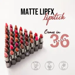 C2P PROFESSIONAL MAKEUP Matte Lip FX Lipstick Rust Red 02 - 3.5 gm image 3