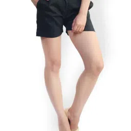 Belle Fille Black Regular Fit Shorts-picture-30