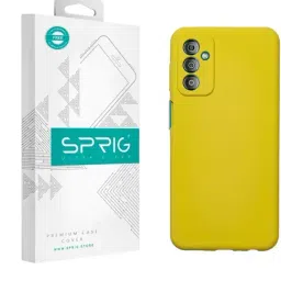 Sprig Back Cover for Samsung Galaxy M13 (Yellow)-picture-19