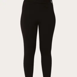 Only Black Cotton Solid Leggings image 5