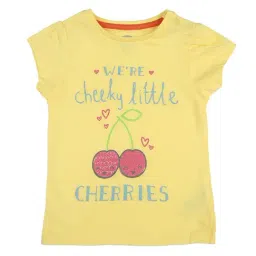 Mothercare Kids Yellow Printed T-Shirt-picture-11