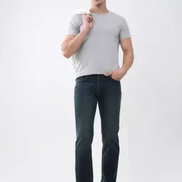 Monte Carlo Green Solid Straight Fit Jeans image 5