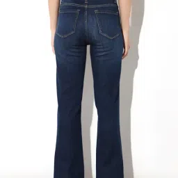 Only Blue Cotton Solid High Rise Jeans image 2