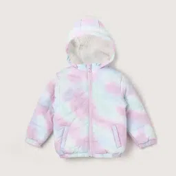 Juniors by Lifestyle Multicolor Printed Full Sleeves Jacket-image-0