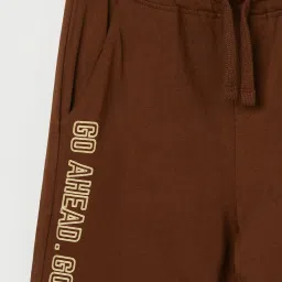 Fame Forever by Lifestyle Boys Brown Track Pants image 3