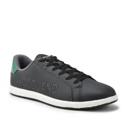 Woodland Men's Black Casual Sneaker image 3