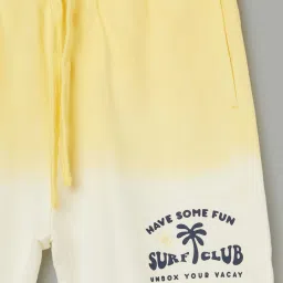 Fame Forever by Lifestyle Boys Yellow Shorts image 3