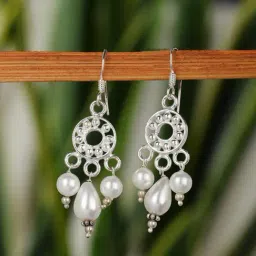 Fabindia Silver Dangler Earrings for Women-picture-20