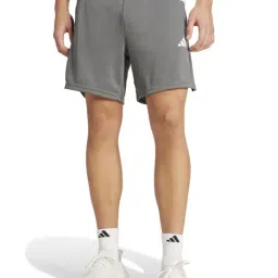 Adidas Grey Regular Fit Sports Shorts-picture-45