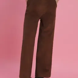 Forever 21 Brown Cotton Mid Rise Pants-image-29