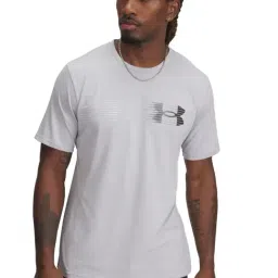 Under Armour Grey Regular Fit Sports T-Shirt-picture-32