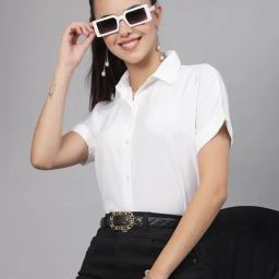 Style Quotient White Regular Fit Formal Shirt-picture-0