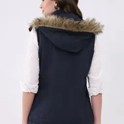 Monte Carlo Navy Blue Regular Fit Jacket image 2