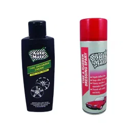 Auto Mate Tire & Rubber Dressing Spray, Grade 6300, 250g-image-49