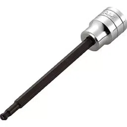 Ktc Long Ball Point Hexagon Bit Socket 12.7 mm Sq. Drive, BT4-05BPL-picture-37