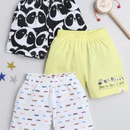 Bumzee Kids Multicolor Printed Shorts (Pack Of 3)-picture-20