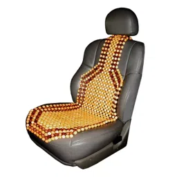 Auto Pearl Beige & Grey Velvet Car Cushion for Lexus GS, BG137 (Pack of 2) image 3
