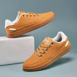 Campus Men's DRIPP Yellow Casual Sneakers-picture-16