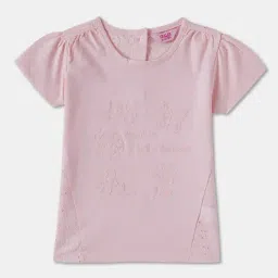 R&B Kids Pink Embroidery Regular Fit Top-picture-30