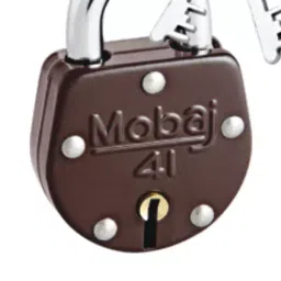Mobaj Mobaj 41 mm Steel PCF Finish 2 Keys Padlock image 2
