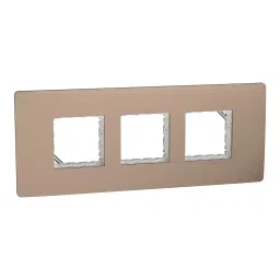 schneider electric Schneider 6M Grid & 6M Cover Frame Miluz ZeTa Bronze 6 Modules, MZCP6M_BZ-picture-17
