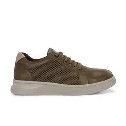Egoss Men Leather Sneakers image 5