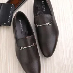 San Frissco Men's Tan Casual Loafers-picture-41