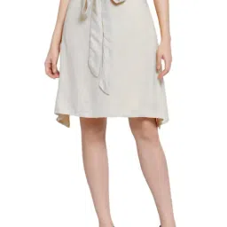 PATRORNA Off White Above Knee Skirt-picture-14
