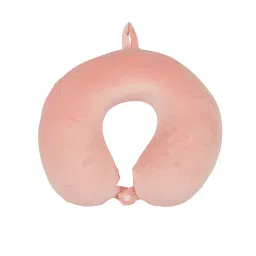 Premsons Cushy Travel Neck Pillow With 360-Degree Head Support Peach image 2
