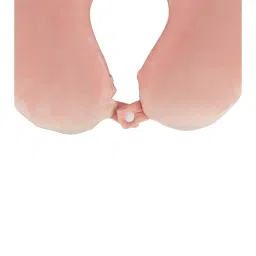 Premsons Cushy Travel Neck Pillow With 360-Degree Head Support Peach image 4