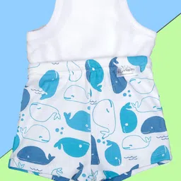 Snugkins Potty Training Shorts for Toddlers,Boys & Girls | 100% Cotton (Size 3, 3-4 Years) - Pack of1 - Whale-picture-21